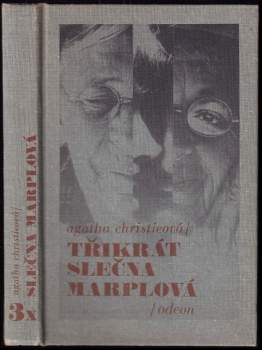 3x slečna Marplová : Není kouře bez ohýnku. Mrtvá v knihovně. Kapsa plná žita - Agatha Christie (1991, Odeon) - ID: 772239