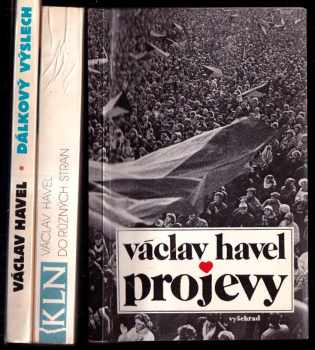 3x VÁCLAV HAVEL: Projevy + Dálkový výslech + Do různých stran