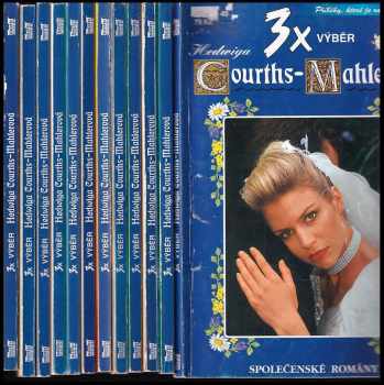 3x výběr Hedwiga Courths-Mahlerová KOMPLET ( Č. 66, 68, 58, 64, 56, 60, 49, 63, 54, 65, 79, 141)