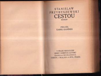 Friedrich Nietzsche: 4 díla v 1 svazku, edice Knihy dobrých autorů : Na ruby + Soumrak model, čili, Kterak se filosofuje kladivem + Cestou + Lilita