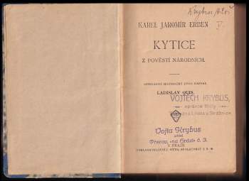 Zlatý jelen na pražském mostě, slepý mládenec, Sibylla a jiná proroctví staročeská