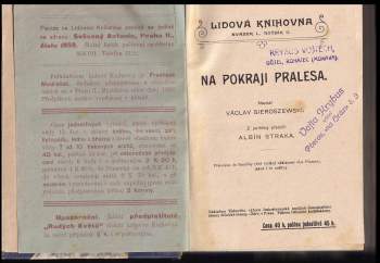Duchoslav Panýrek: 4 díla v 1 svazku: Na pokraji pralesa + Zdravotnické epistoly pro lid + Stávka - ze života skandinavského dělnictva + Papežův román - Eurialus a Lukrecie