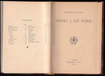 Vítězslav Hálek: Pohádky z naší vesnice