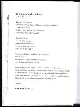 Ladislav Zibura: 40 dní pěšky do Jeruzaléma