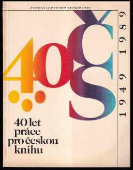 Vladimír Opletal: 40 let práce pro českou knihu