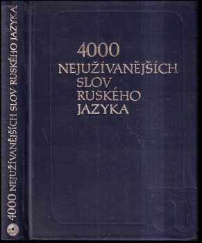 Čtyři tisíce nejužívanějších slov ruského jazyka