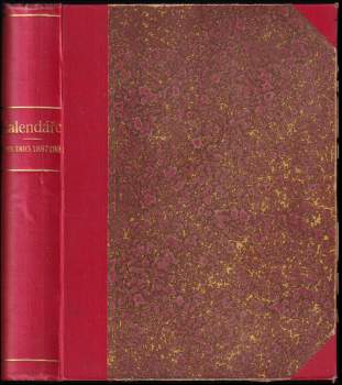 Pavel J Šulc: 4x KALENDÁŘ Z 19. STOLETÍ (jeden neznámý) - Velký Slovanský Kalendář na přestupný rok 1893 + Vlasť, nový prostonárodní kalendář na rok 1895 + Velký zábavný kalendář Radhošť