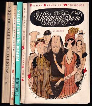 4X P. G Wodehouse - Ukvapený Sam + Případů se ujímá Jeeves + Mladí páni v kamaších + Letní bouřka