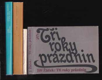4x ŽÁČEK: Autostop + Tři roky prázdnin + Hovory s mým horším já + Rýmy pro kočku a pod psa