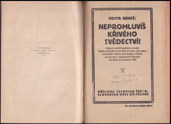 Tomáš Garrigue Masaryk: 5 děl v 1 svazku: Student a volba povolání + Nepromluvíš křivého svědectví! + Reforma školské správy, k návrhu zákona + Masarykova česká filosofie + Kam o dovolené? Období 1928-29