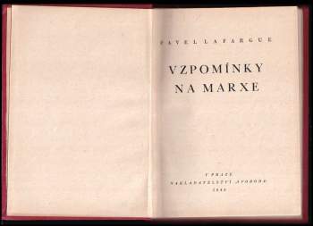Iosif Vissarionovič Stalin: 5 děl v 1 svazku : Vzpomínky na Karla Marxe + O dialektickém a historickém materialismu + V čem tkví síla Sovětského státu + Sovětská demokracie + Ústava (základní zákon) Svazu sovětských socialistických republik