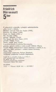 Friedrich Dürrenmatt: 5 her