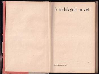 Alberto Moravia: 5 italských novel