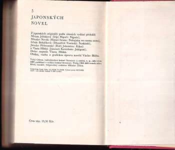 Yasunari Kawabata: 5 japonských novel