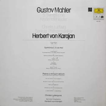Herbert von Karajan: 5. Symphonie / Kindertotenlieder (2xLP)