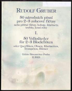 50 národních písní pro 2-3 zobcové flétny