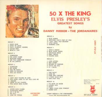 Danny Mirror: 50 X The King - Elvis Presley's Greatest Songs