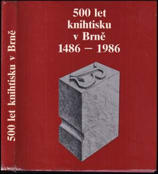 500 let knihtisku v Brně