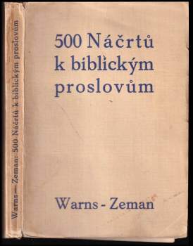 500 náčrtů k biblickým proslovům