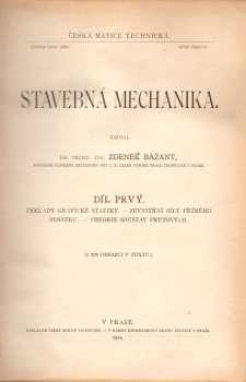 Zdeněk Bažant: Stavebná mechanika