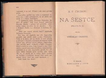 Anton Pavlovič Čechov: Nudná historie