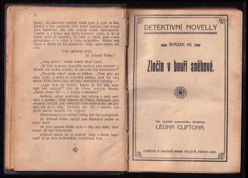 Léon Clifton: 5x Léon Clifton - Tajemný dům + Zločin v bouři sněhové + Otrávená růže + Písmo umírajícího + Z pamětí amerického detektiva + pár dalších starých pohádek