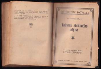 Léon Clifton: 5x Léon Clifton - Tajemný dům + Zločin v bouři sněhové + Otrávená růže + Písmo umírajícího + Z pamětí amerického detektiva + pár dalších starých pohádek