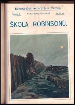 Jules Verne: 5x VERNE - Plovoucí město, Kolem měsíce, Zelený paprsek, Čtrnáctiletý kapitán Díl I+II, Škola robinsonů