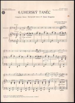 Johannes Brahms: 6. uherský tanec