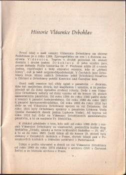 Oldřich Maršík: 600 let Vlásenice Drbohlav