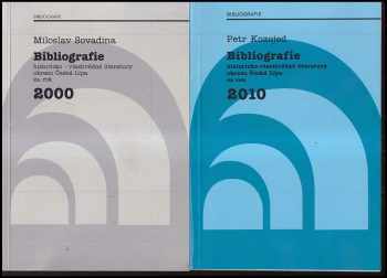 Miloslav Sovadina: 7x Bibliografie historicko-vlastivědné literatury okresu Česká Lípa -  Roky 2000, 2001, 2002. 2004, 2005, 2008, 2010