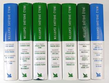 7X Nejlepší světové čtení - Angloamerická literatura -  : Dřív než ti řeknu sbohem + 24 hodin + Hlídač + Letní ostrov + Nejlepší světové čtení : Ikona + Bílá puma + Advokát chudých + Zápisník + Nejlepší světové čtení : Vánoční vlak + Spálený sníh + Kamenná opice + Vzdálené břehy + Nejlepší světové čtení : Prázdné křeslo + Observatoř + ...