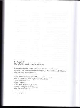 Stephen R Covey: 8. návyk