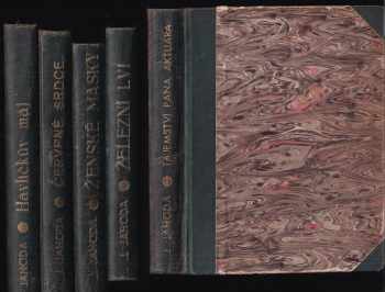 5 x J. Jahoda - Červené srdce, Ženské masky, Havlíčkův máj, Železní lvi,  Tajemství pana aktuára