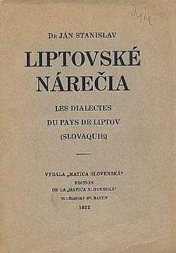 Liptovské nárečia