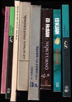 8x ED MCBAIN - Vdovy - příběh z 87. policejního revíru + Ukolébavka + Nokturno + Třikrát 87. revír + Profesionál - dva příběhy z praxe 87. policejního