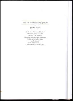Jaroslav Macek: 950 let litoměřické kapituly