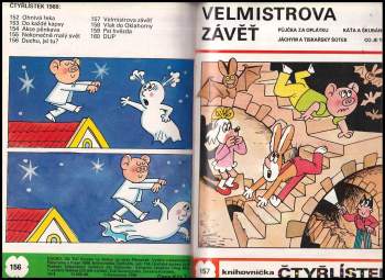 Ljuba Štíplová: Velmistrova závěť - Čtyřlístek 157