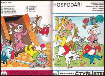 Ljuba Štíplová: 9X ČTYŘLÍSTEK z roku 1990 - Ztraceni v čase - Čtyřlístek 170 + Autoautomat - Čtyřlístek 171 + Záhadné tlapky - Čtyřlístek 172 + Hosté z galaxie X + Tajemství almary - Čtyřlístek 174 + Hospodáři - Čtyřlístek 175 + Mador - Čtyřlístek 176 + Zálesáci - Čtyřlístek 177 + Elá hop - Čtyřlístek 178