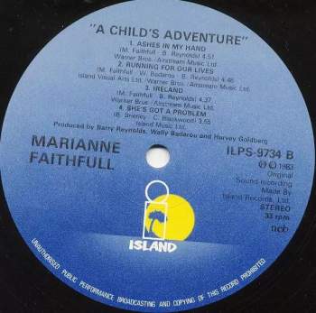 Marianne Faithfull: A Childs Adventure