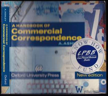 A Ashley: A Handbook of Commercial Correspondence