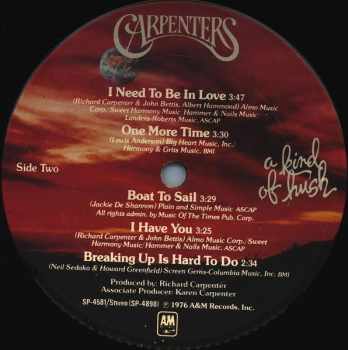Carpenters: A Kind Of Hush