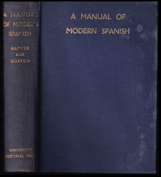 A Manual of Modern Spanish