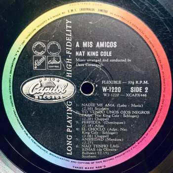 Nat King Cole: A Mis Amigos