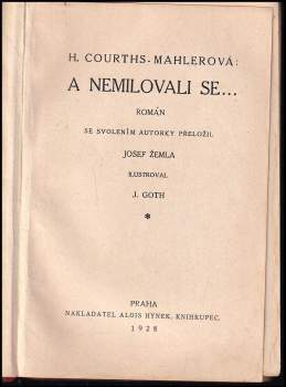 Hedwig Courths-Mahler: A nemilovali se