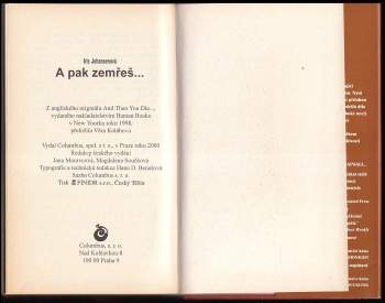 Iris Johansen: A pak zemřeš-