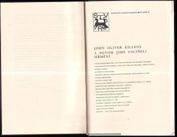 John Oliver Killens: A potom jsme uslyšeli hřmění