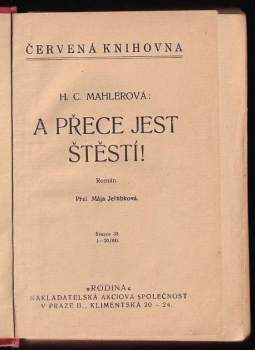 A přece jest štěstí!