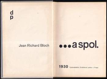 Jean Richard Bloch: --a spol