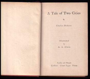 Charles Dickens: A Tale Of Two Cities